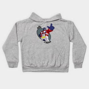 Optimus Prime - King of the Road (point) Kids Hoodie